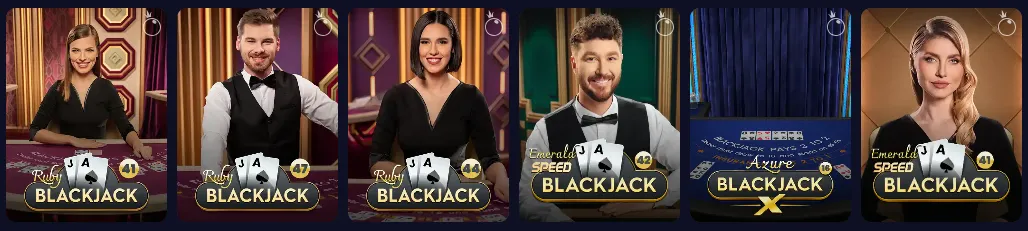 Live dealer games at Stellar Spins Casino